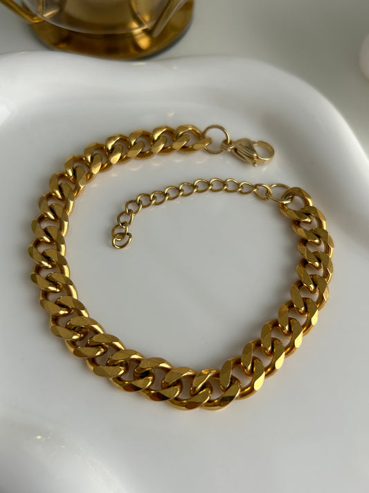 Cuban Bracelet Classic in Stainless Steel