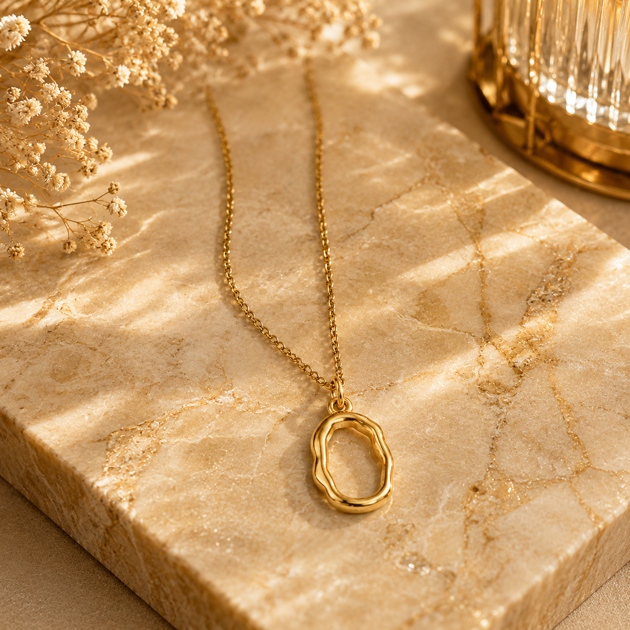 Claudia Gold Necklace