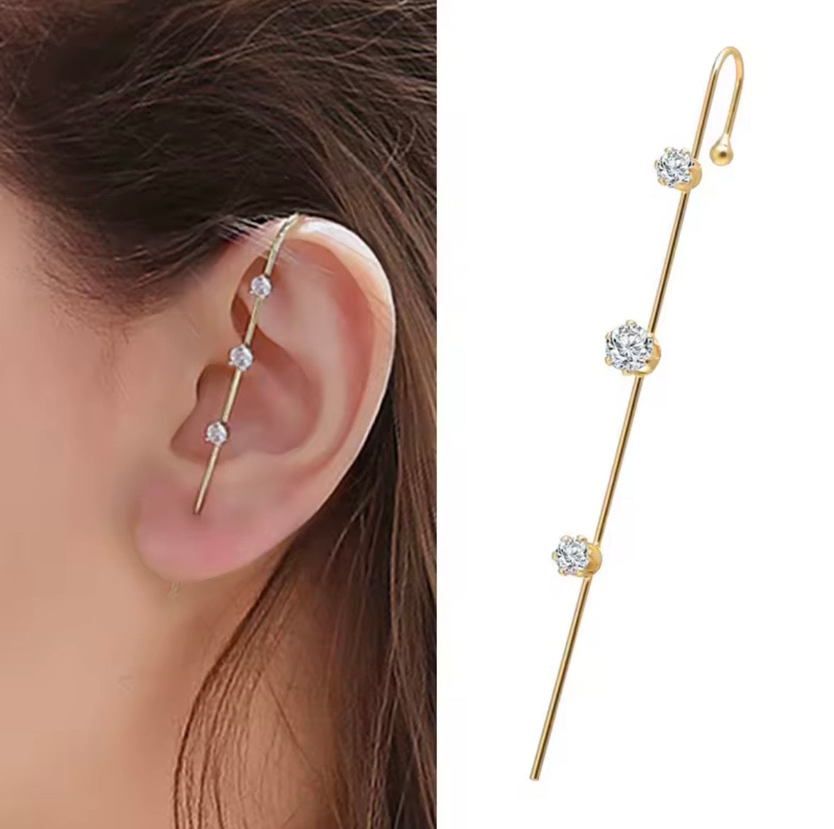 Trendy Crystal Ohrringe