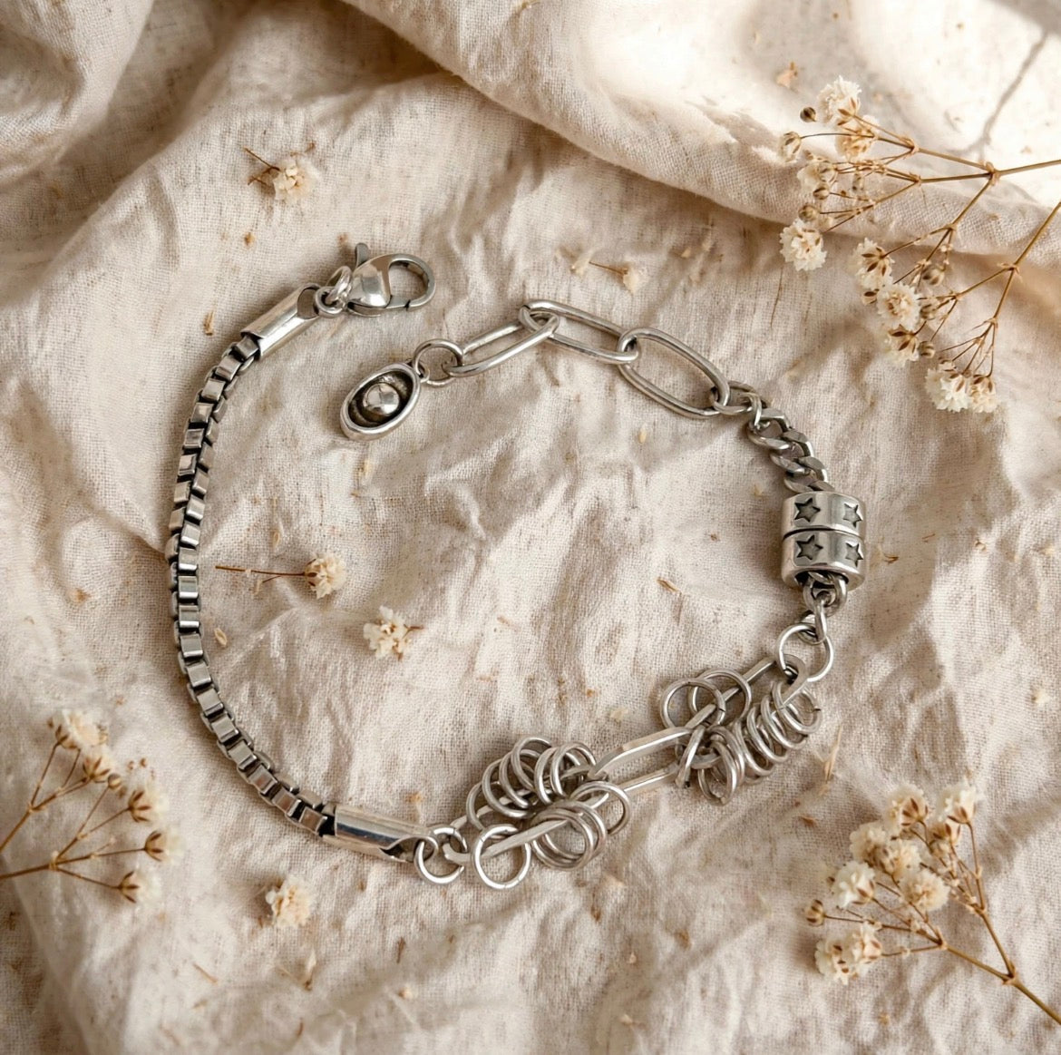Armband Kette Silber