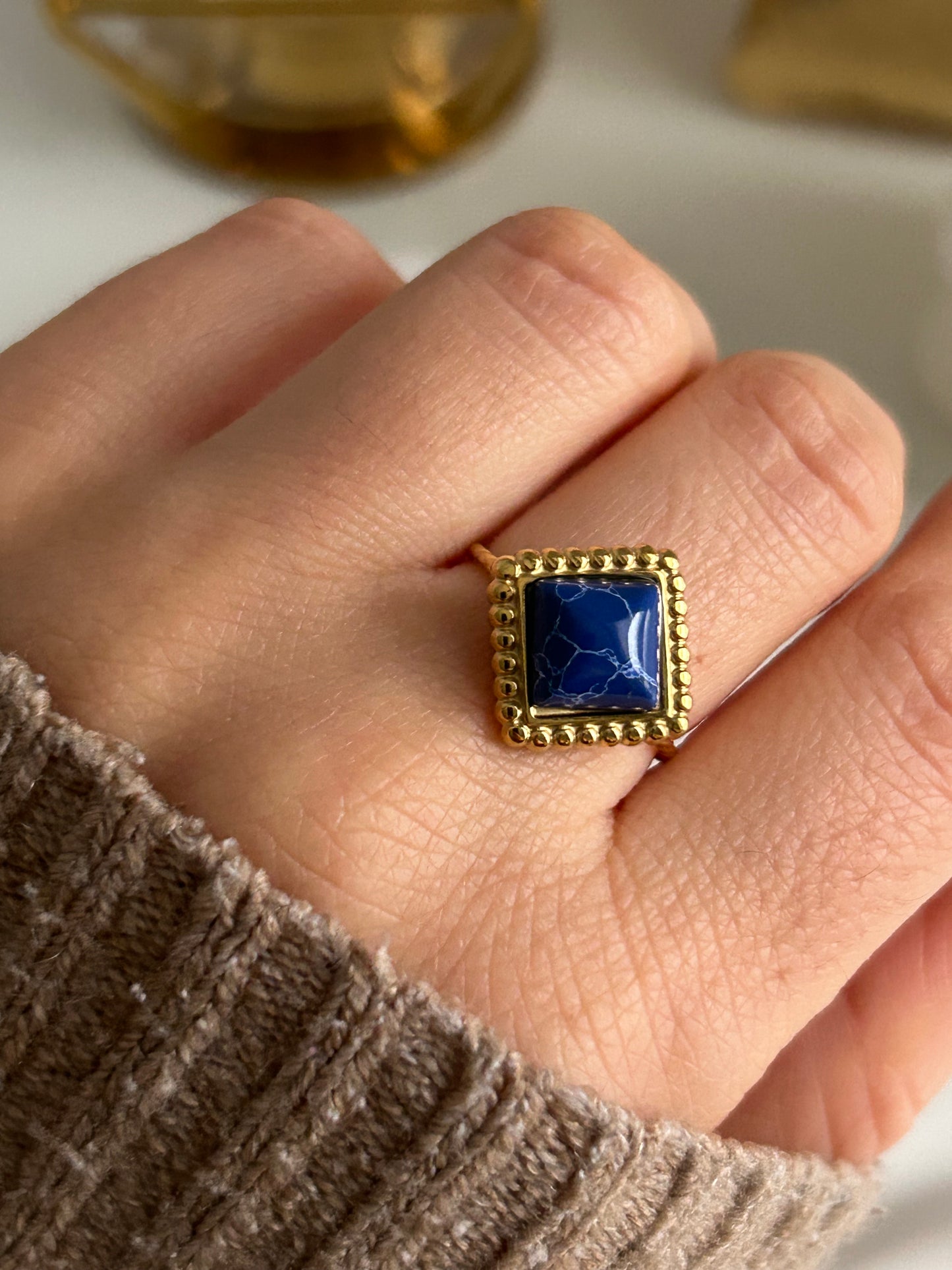 Karo Blue Ring