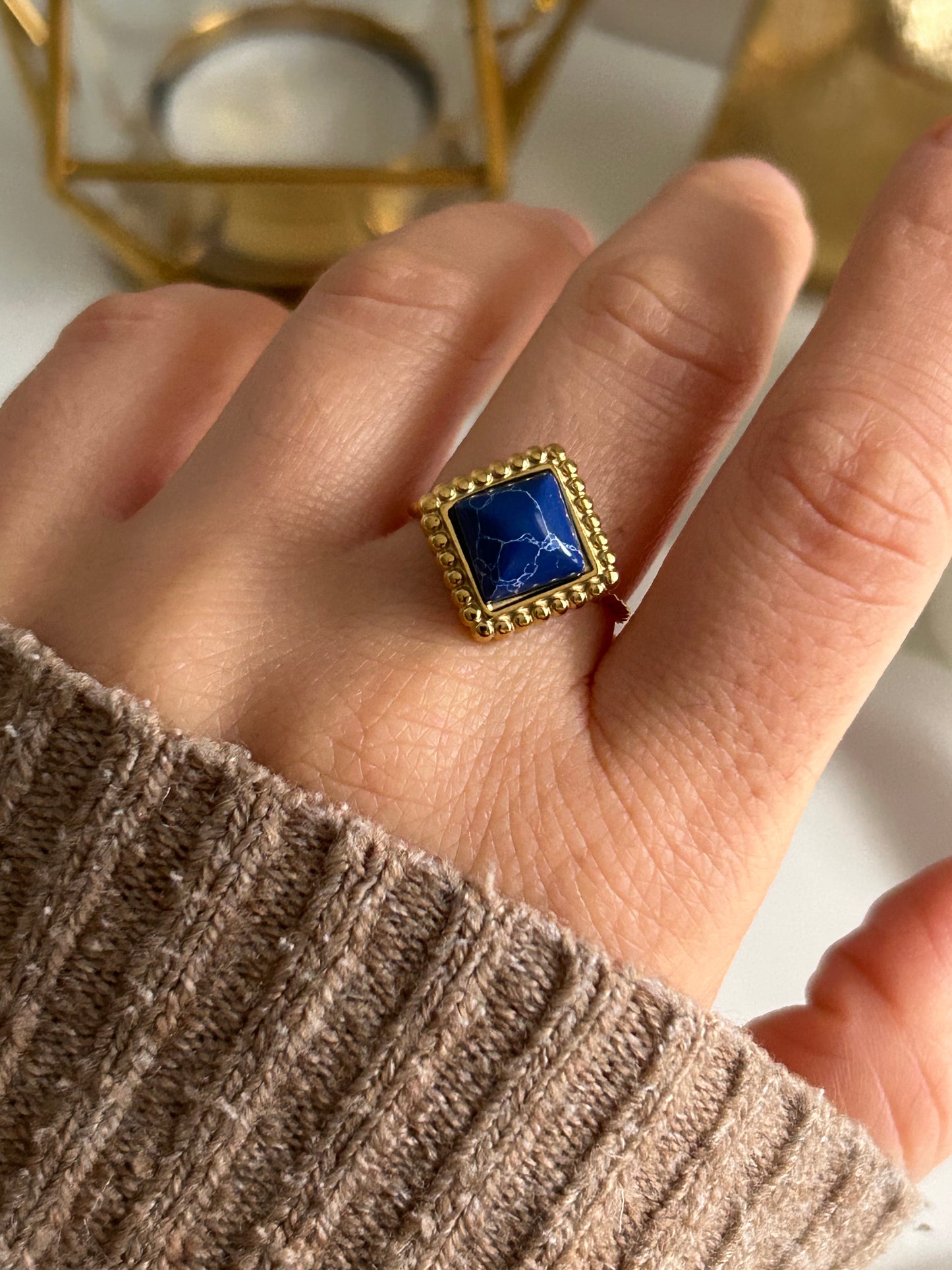 Karo Blue Ring