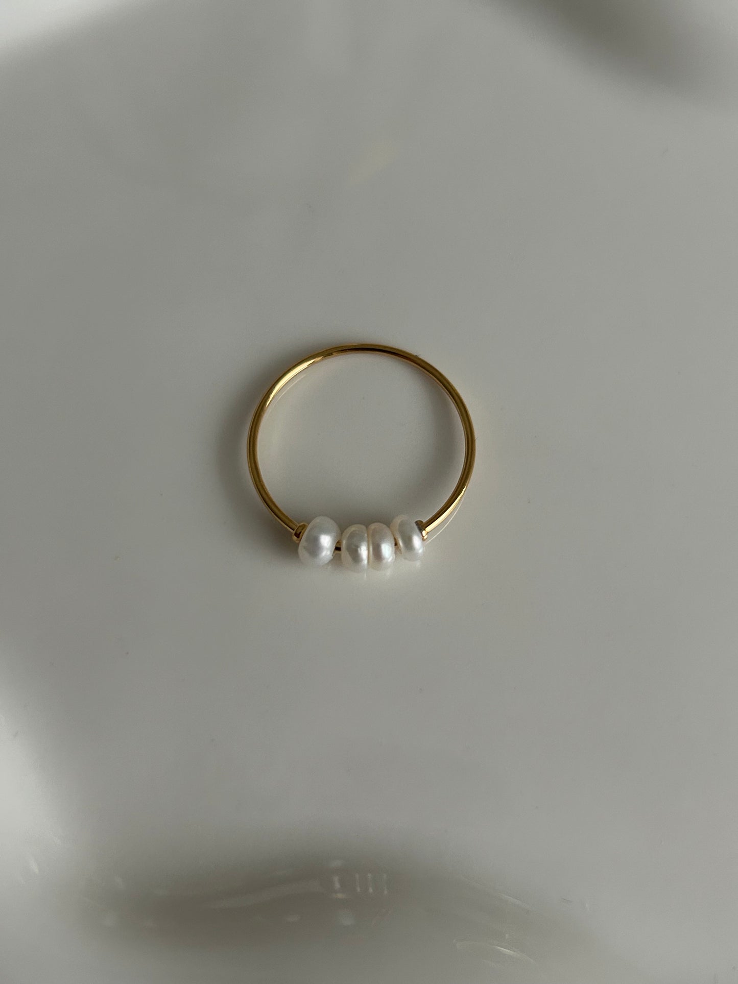 MINI PEARLS RING
