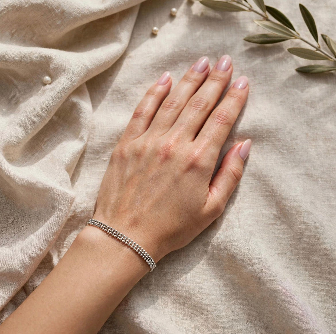 Jolie Silver Bracelet