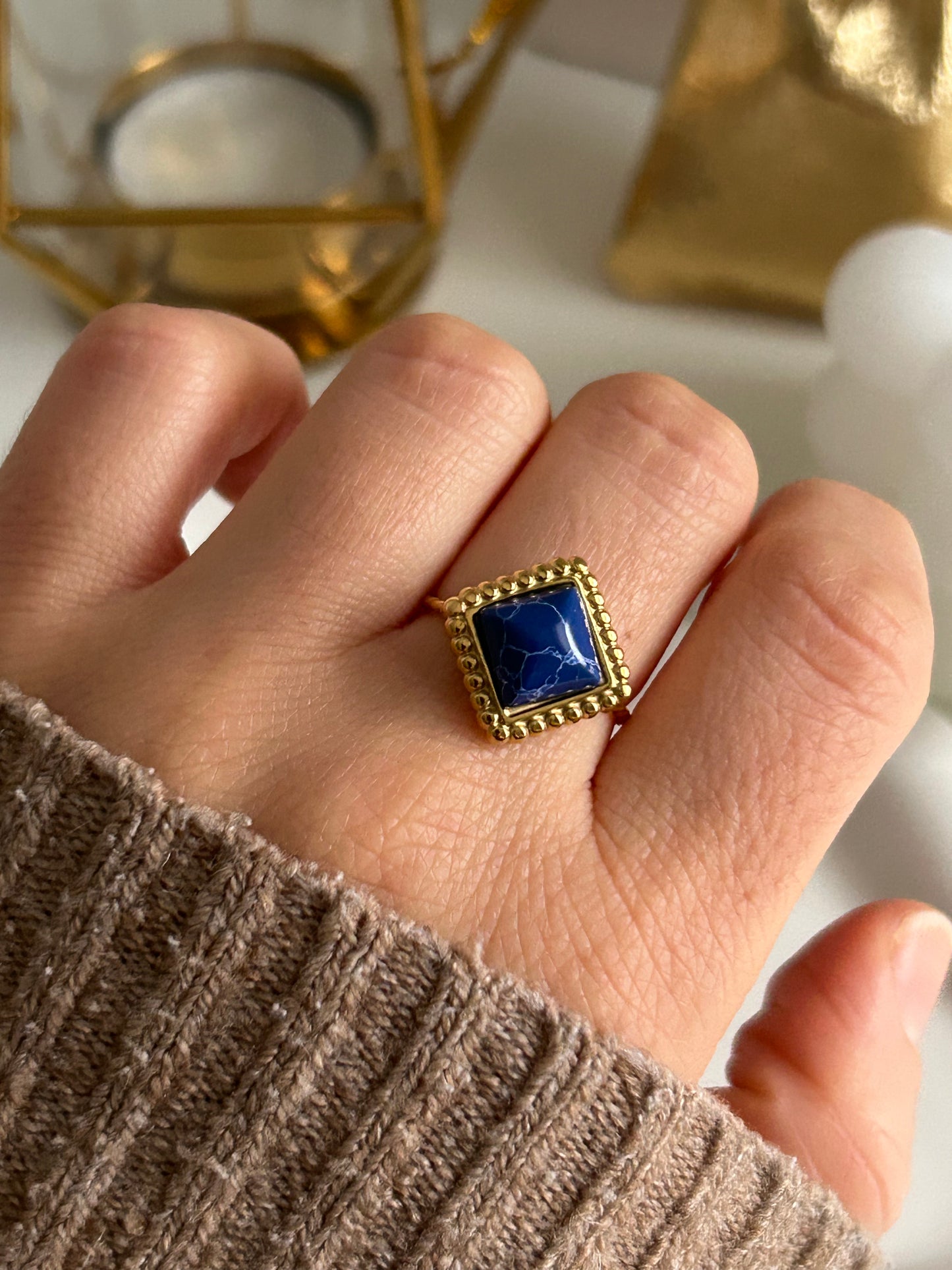 Karo Blue Ring