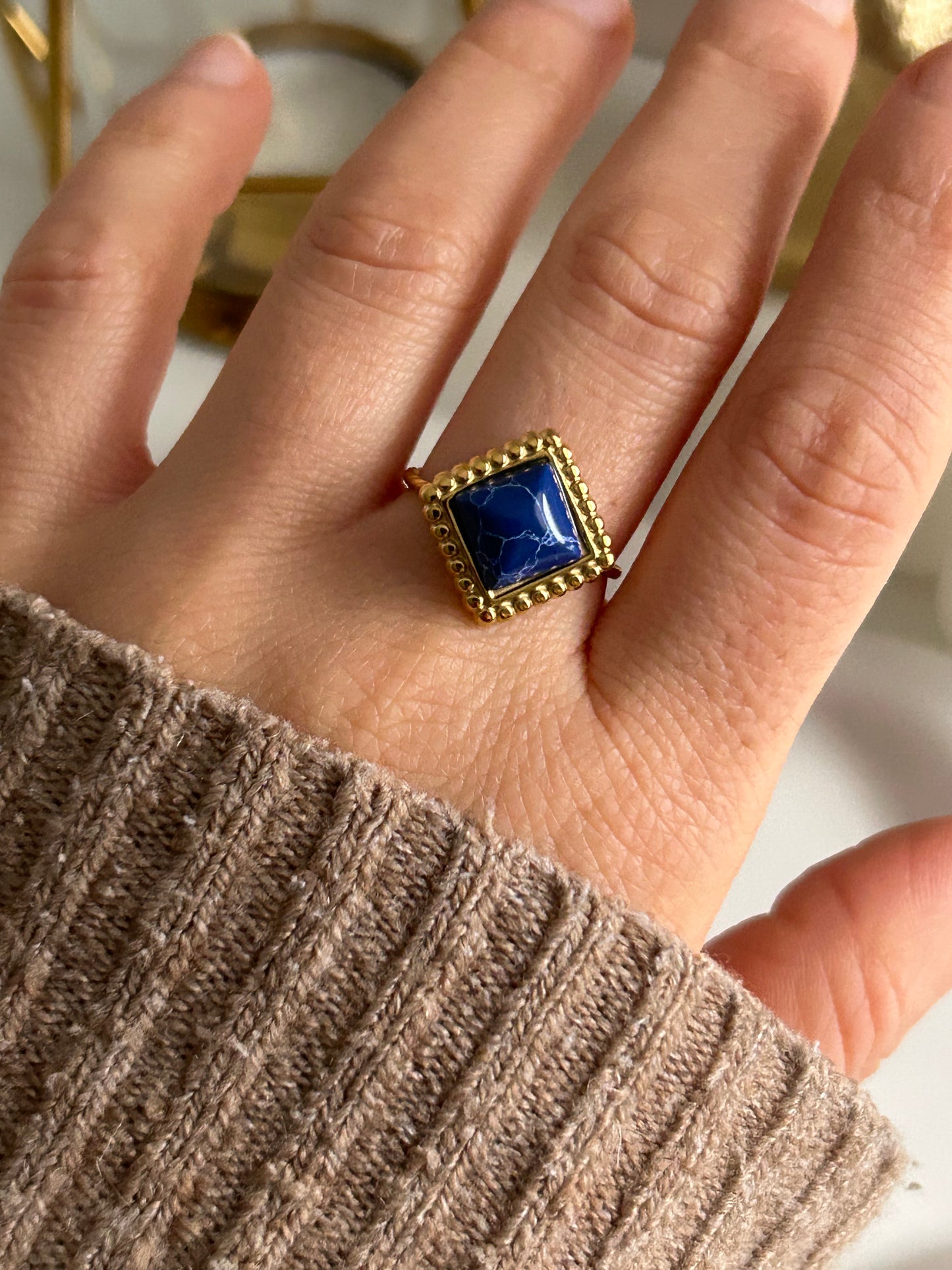 Karo Blue Ring