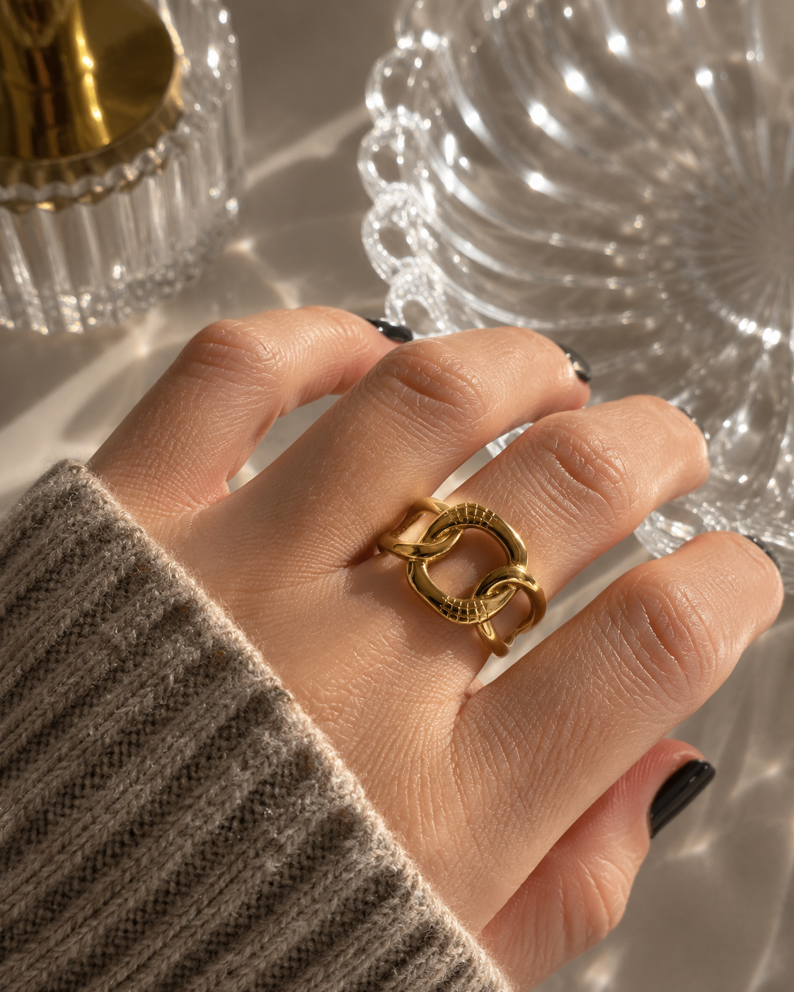 Laurencia Ring Gold