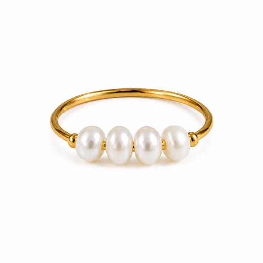MINI PEARLS RING