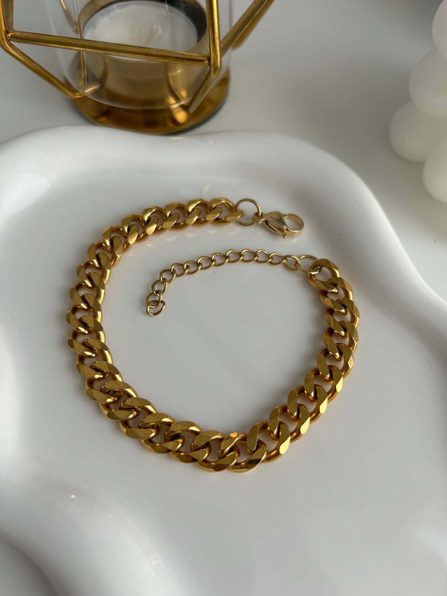 Cuban Bracelet Classic in Stainless Steel