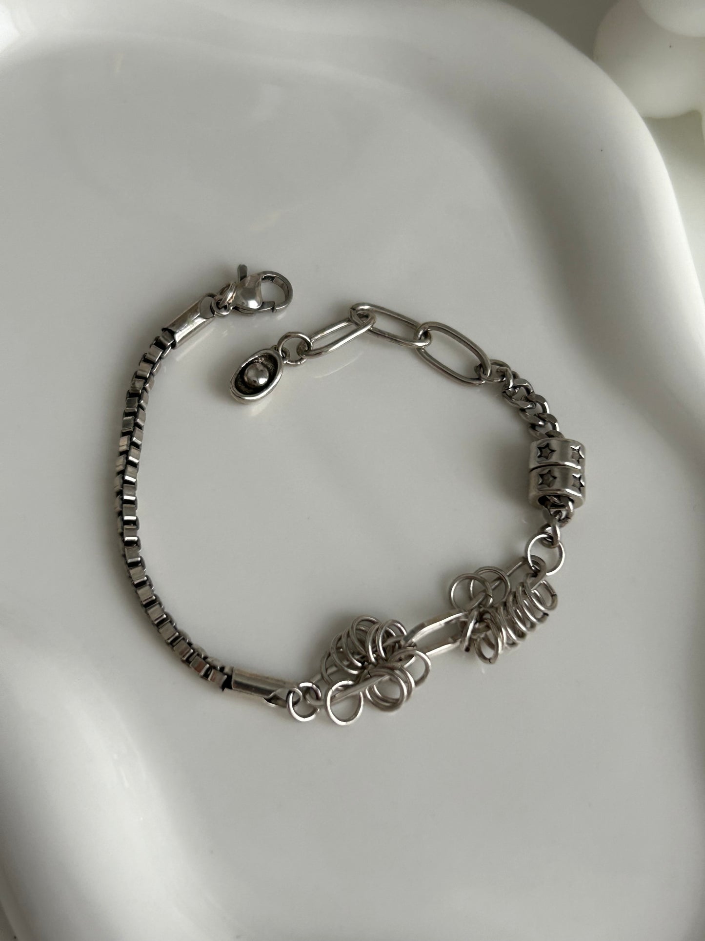 Armband Kette Silber
