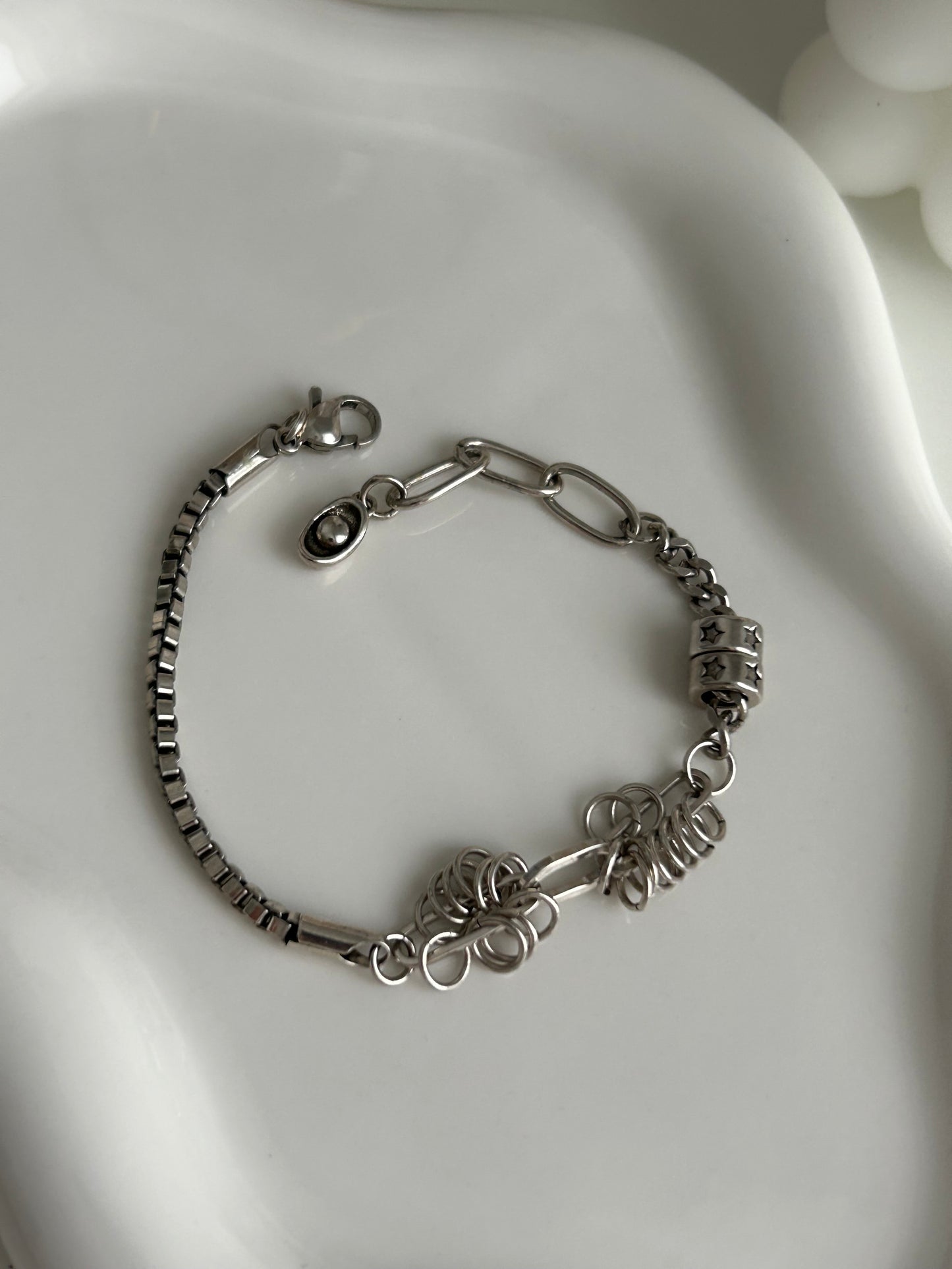 Armband Kette Silber