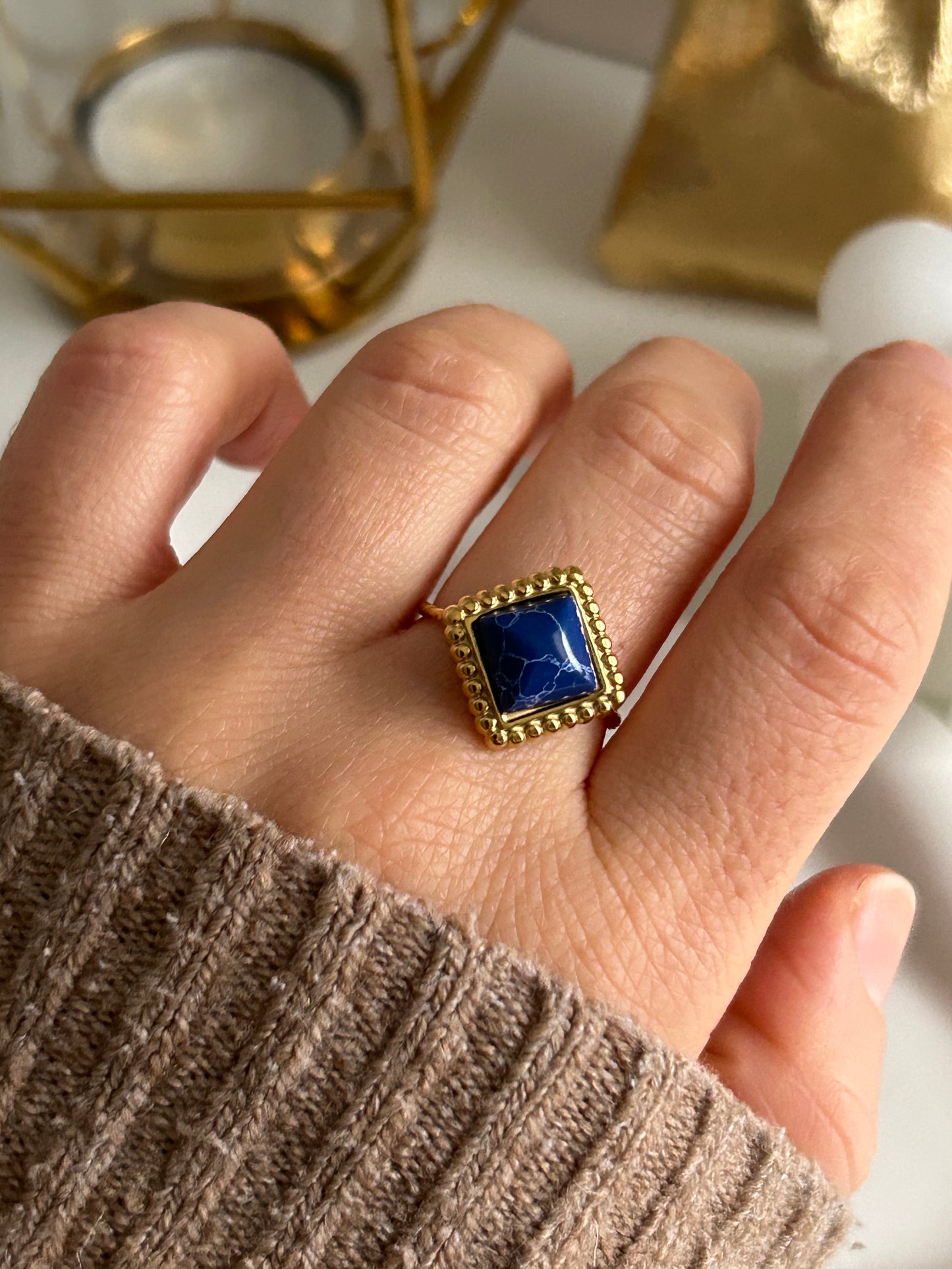 Karo Blue Ring