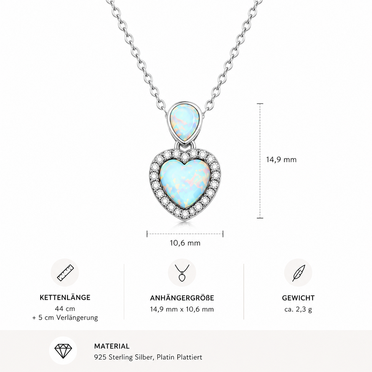 Opal Bloom Necklace