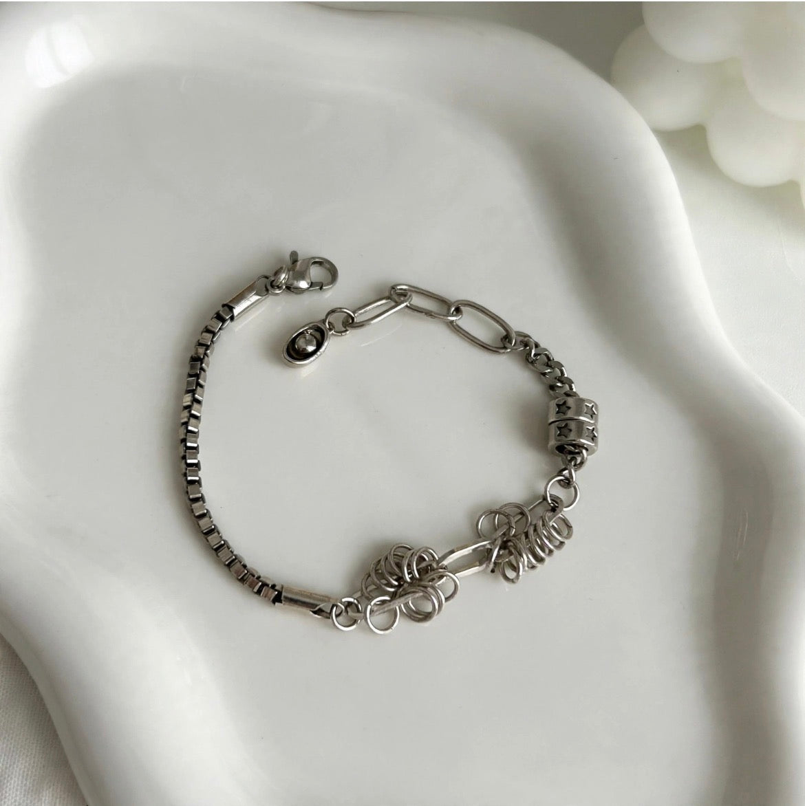 Armband Kette Silber