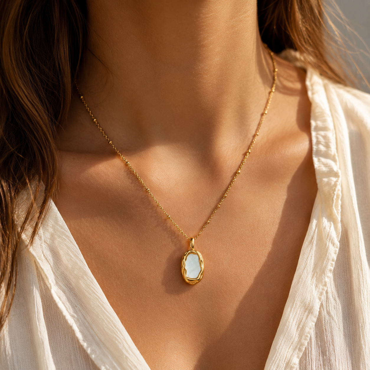 Luna Stone Necklace