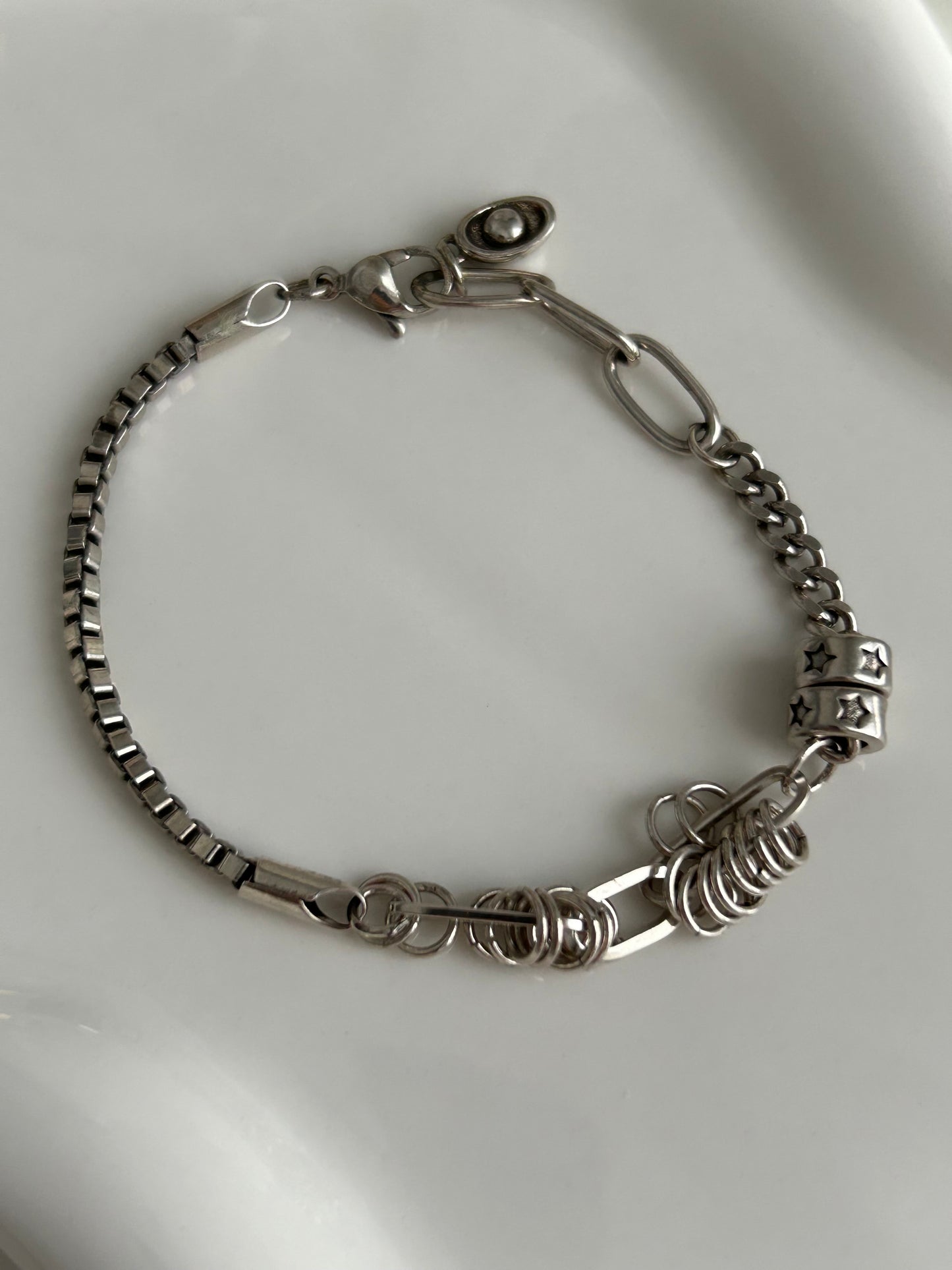 Armband Kette Silber