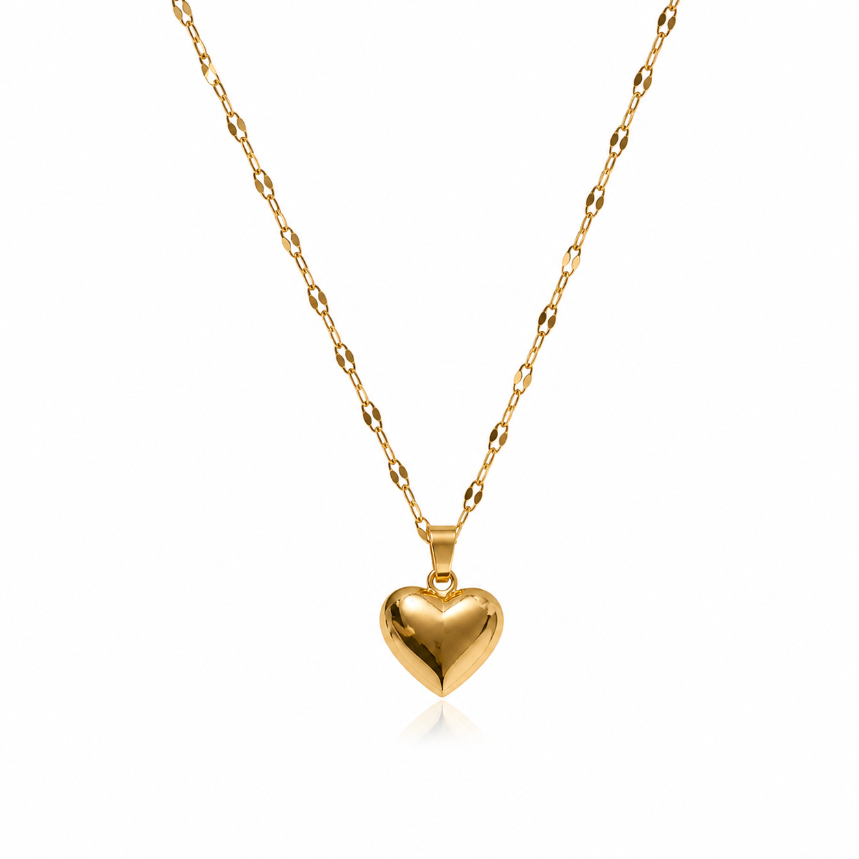 Herz Halskette Gold