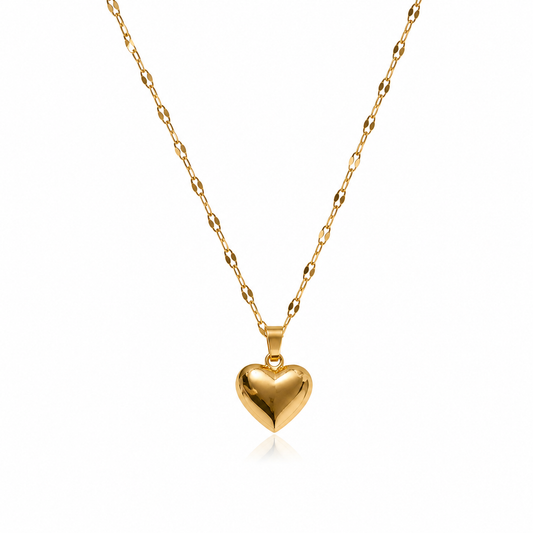 Herz Halskette Gold
