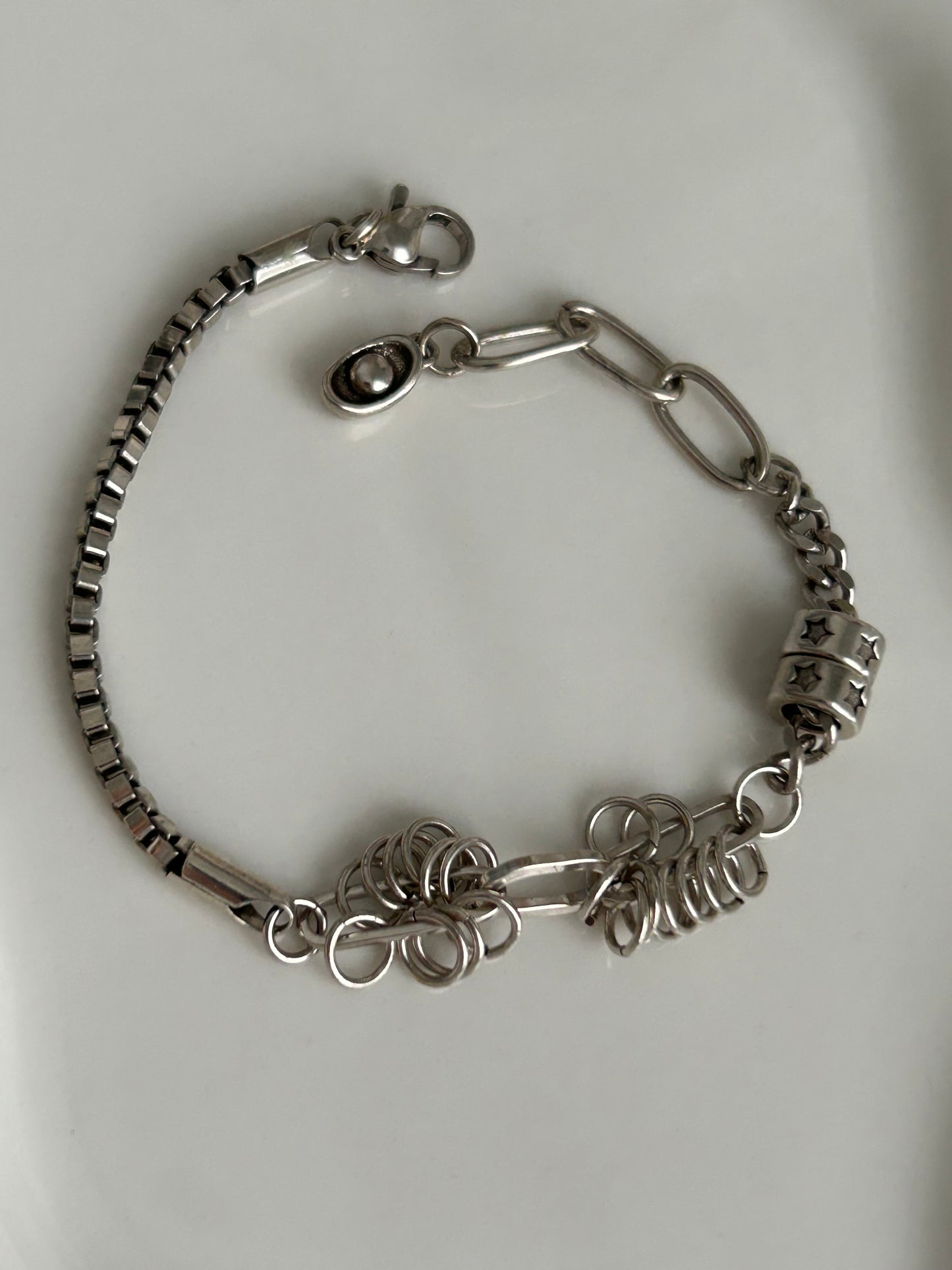 Armband Kette Silber