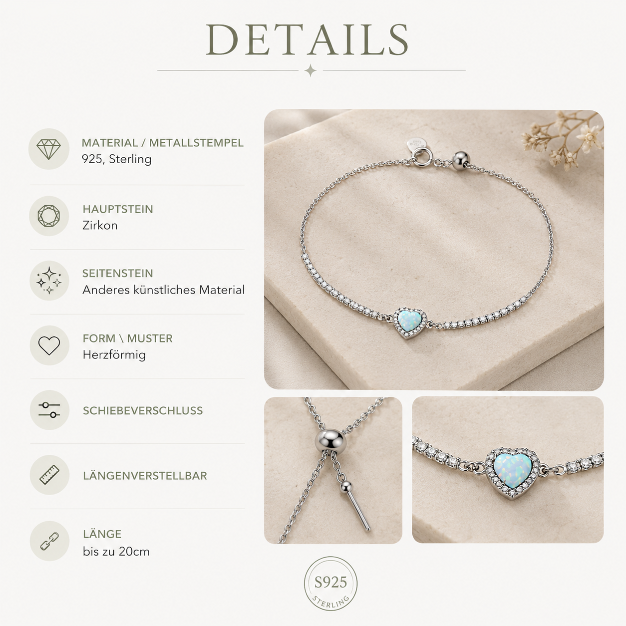 Opal Bloom Bracelet
